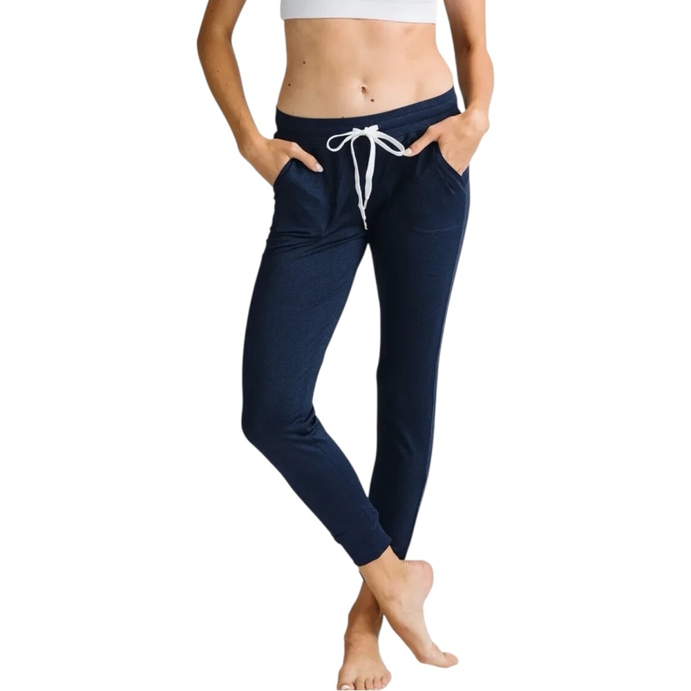 ZYIA Active Cozy/Performance Joggers - Navy Blue - XS Extra Small - Drawstring